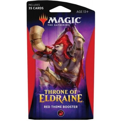TCG Magic The Gathering Red Theme Booster Pack Throne Of Eldraine MAGIC THE GATHERING TCG Magic The Gathering Red Theme Booster Pack Throne Of Eldraine MAGIC THE GATHERING