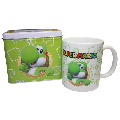 Nintendo: Super Mario Bros - Yoshi Mug + Money Box Set MERCHANDISE Nintendo: Super Mario Bros - Yoshi Mug + Money Box Set MERCHANDISE