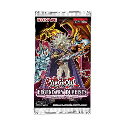 TCG Yu-Gi-Oh! Legendary Duelists Rage Of Ra Unlimited Reprint Booster Pack YU-GI-OH TCG Yu-Gi-Oh! Legendary Duelists Rage Of Ra Unlimited Reprint Booster Pack YU-GI-OH
