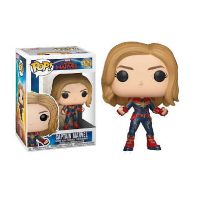 Pop! Marvel: Captain Marvel - Captain Marvel FUNKO Pop! Marvel: Captain Marvel - Captain Marvel FUNKO