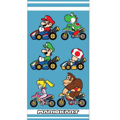 Nintendo: Super Mario Kart Cotton Beach Towel MERCHANDISE Nintendo: Super Mario Kart Cotton Beach Towel MERCHANDISE