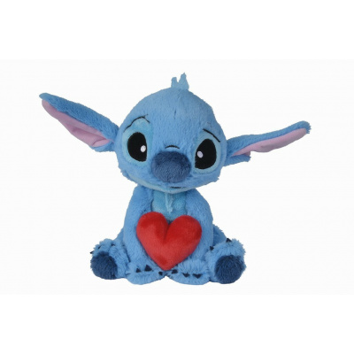 Disney: Lilo and Stitch - Stitch Holding Heart 25 cm Plush PLUCHE Disney: Lilo and Stitch - Stitch Holding Heart 25 cm Plush PLUCHE