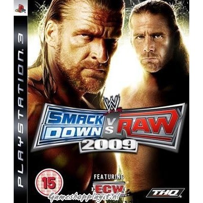 Wwe Smackdown Vs Raw 2009 PS3 Wwe Smackdown Vs Raw 2009 PS3