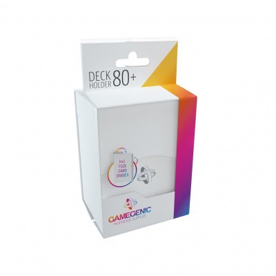 TCG Deckbox Deck Holder 80+ - White DECKBOX TCG Deckbox Deck Holder 80+ - White DECKBOX