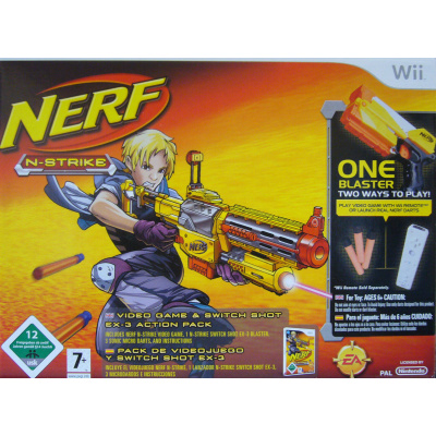 Nerf N-Strike + Gun WII Nerf N-Strike + Gun WII