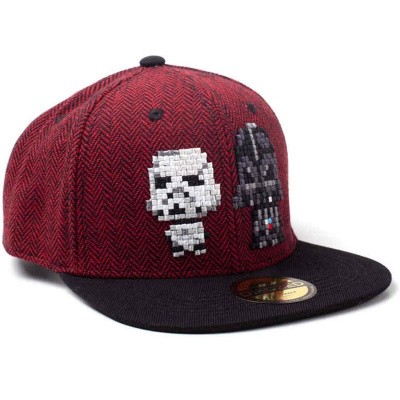 Star Wars - Pixel Darth Vader & Stormtrooper Snapback MERCHANDISE Star Wars - Pixel Darth Vader & Stormtrooper Snapback MERCHANDISE