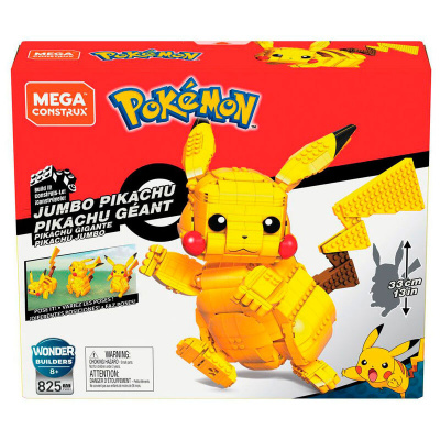 Pokemon Pikachu Mega Construx Set 825pcs Pokemon Pikachu Mega Construx Set 825pcs