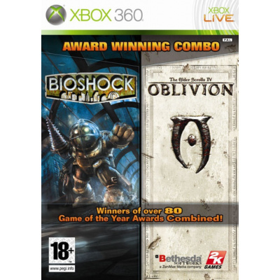 Bioshock & The Elder Scrolls IV Oblivion XBOX 360 Bioshock & The Elder Scrolls IV Oblivion XBOX 360