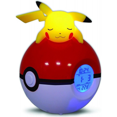 Teknofun Pokemon: Wekkerradio Pokeball - Pikachu MERCHANDISE Teknofun Pokemon: Wekkerradio Pokeball - Pikachu MERCHANDISE
