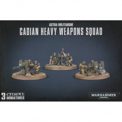Cadian Heavy Weapons Squad WARHAMMER 40K Cadian Heavy Weapons Squad WARHAMMER 40K