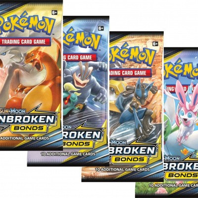 TCG Booster Pack Pokemon Sun & Moon Unbroken Bonds POKEMON TCG Booster Pack Pokemon Sun & Moon Unbroken Bonds POKEMON