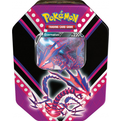 TCG Pokémon Fall Tin 2020 - Eternatus V Power Tin POKEMON TCG Pokémon Fall Tin 2020 - Eternatus V Power Tin POKEMON