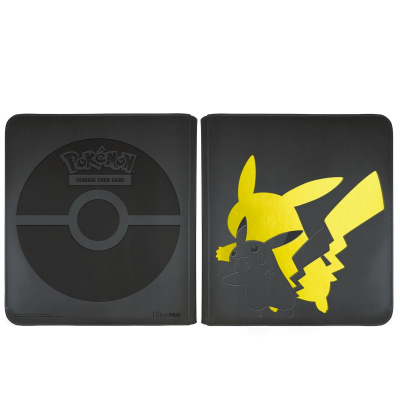 TCG Pokémon Elite Series Pikachu Zippered Pro-Binder 12-Pocket POKEMON TCG Pokémon Elite Series Pikachu Zippered Pro-Binder 12-Pocket POKEMON