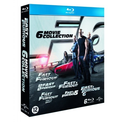 Fast & Furious 1 T/M 6 Movie Collection (6 BD) BLU-RAY Fast & Furious 1 T/M 6 Movie Collection (6 BD) BLU-RAY