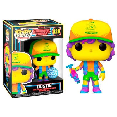 Pop! Television: Stranger Things - Dustin Black Light Exclusive FUNKO Pop! Television: Stranger Things - Dustin Black Light Exclusive FUNKO
