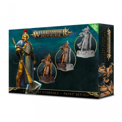 Stormcast Eternals + Paint Set Soul Wars Edition WARHAMMER AOS Stormcast Eternals + Paint Set Soul Wars Edition WARHAMMER AOS