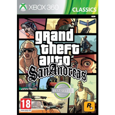 Grand Theft Auto San Andreas (Classics) XBOX 360 Grand Theft Auto San Andreas (Classics) XBOX 360