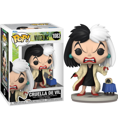 Pop! Disney Villains: Cruella De Vil FUNKO Pop! Disney Villains: Cruella De Vil FUNKO