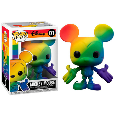 Pop! Pride: Disney - Mickey Mouse Rainbow FUNKO Pop! Pride: Disney - Mickey Mouse Rainbow FUNKO