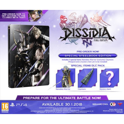Dissidia Final Fantasy Nt Steelbook Edition PS4 Dissidia Final Fantasy Nt Steelbook Edition PS4