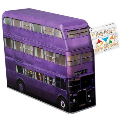 Harry Potter Knight Bus Metal Money Box With Sweeties SNOEP Harry Potter Knight Bus Metal Money Box With Sweeties SNOEP