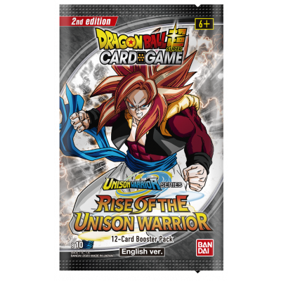 TCG Dragon Ball Rise Of The Unison Warrior Booster Pack B 10 (2nd Edition) DRAGON BALL TCG Dragon Ball Rise Of The Unison Warrior Booster Pack B 10 (2nd Edition) DRAGON BALL