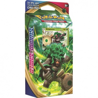 TCG Pokémon Sword & Shield Theme Deck - Rillaboom POKEMON TCG Pokémon Sword & Shield Theme Deck - Rillaboom POKEMON