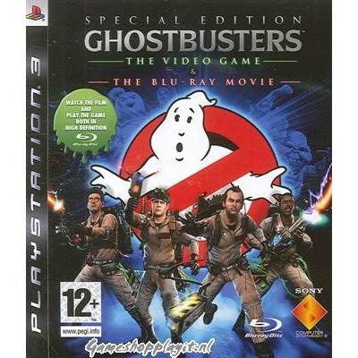 Ghostbusters The Video Game + Blu Ray Movie PS3 Ghostbusters The Video Game + Blu Ray Movie PS3
