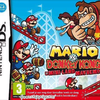 Mario Vs. Donkey Kong Mini-Land Mayhem! NDS Mario Vs. Donkey Kong Mini-Land Mayhem! NDS