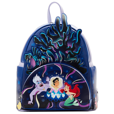 Loungefly: Disney - Ursula's Lair Glow in the Dark Backpack 26cm MERCHANDISE Loungefly: Disney - Ursula's Lair Glow in the Dark Backpack 26cm MERCHANDISE