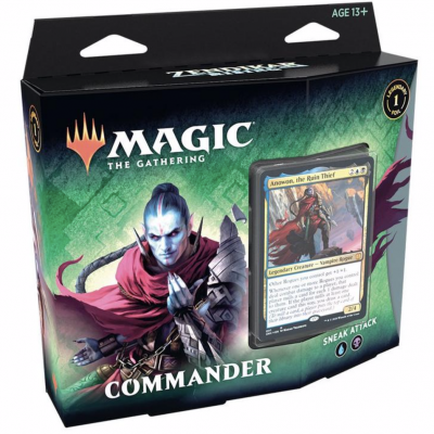 TCG Magic The Gathering Zendikar Rising Commander - Sneak Attack MAGIC THE GATHERING TCG Magic The Gathering Zendikar Rising Commander - Sneak Attack MAGIC THE GATHERING