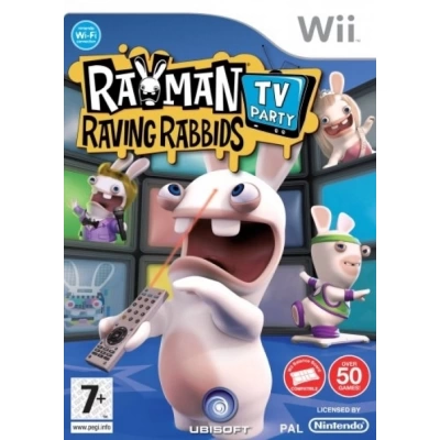 Rayman Raving Rabbids Tv Party WII Rayman Raving Rabbids Tv Party WII
