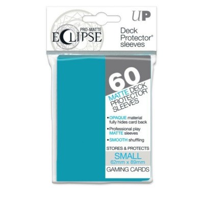 TCG Sleeves Pro-Matte Eclipse - Sky Blue (60 Sleeves) (Small Size) SLEEVES TCG Sleeves Pro-Matte Eclipse - Sky Blue (60 Sleeves) (Small Size) SLEEVES
