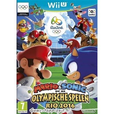 Mario & Sonic Op De Olympische Spelen Rio 2016 WII U Mario & Sonic Op De Olympische Spelen Rio 2016 WII U
