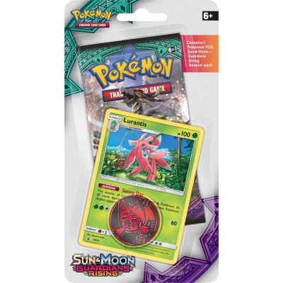TCG Pokémon Sun & Moon Guardians Rising Checklane Booster - Lurantis POKEMON TCG Pokémon Sun & Moon Guardians Rising Checklane Booster - Lurantis POKEMON