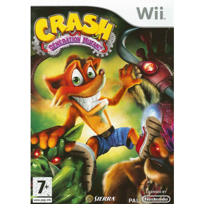 Crash Mind Over Mutant WII Crash Mind Over Mutant WII