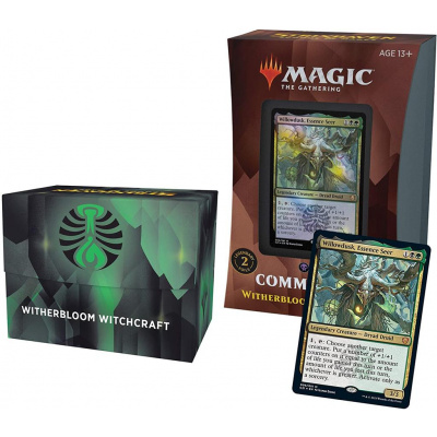 TCG Magic The Gathering Strixhaven Commander Deck - Witherbloom Witchcraft MAGIC THE GATHERING TCG Magic The Gathering Strixhaven Commander Deck - Witherbloom Witchcraft MAGIC THE GATHERING