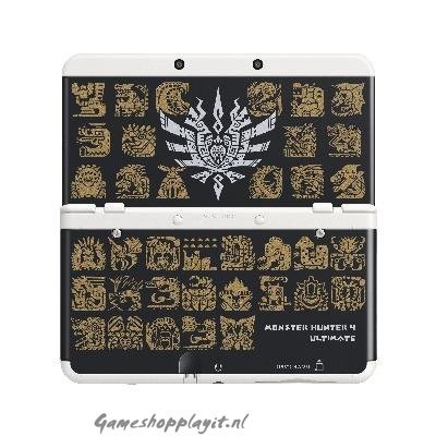 New 3Ds Cover Plate Monster Hunter 4(Black) 3DS New 3Ds Cover Plate Monster Hunter 4(Black) 3DS