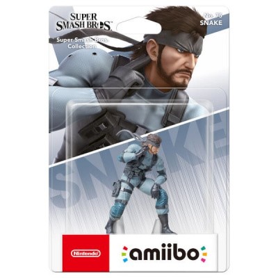 Amiibo Solid Snake (Super Smash Bros. Coll.) AMIIBO Amiibo Solid Snake (Super Smash Bros. Coll.) AMIIBO
