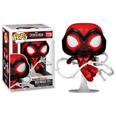 Pop! Marvel Spider-Man: Miles Morales - Miles Morales Crimson Cowl Suit FUNKO Pop! Marvel Spider-Man: Miles Morales - Miles Morales Crimson Cowl Suit FUNKO