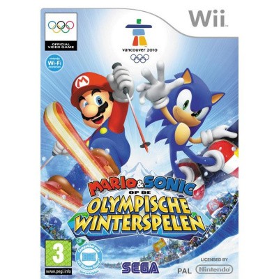 Mario & Sonic Olympische Winterspelen WII Mario & Sonic Olympische Winterspelen WII