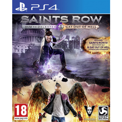 Saints Row IV Re-Elected + Gat Out Of Hell PS4 Saints Row IV Re-Elected + Gat Out Of Hell PS4