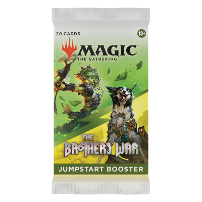 Magic The Gathering The Brothers War Jumpstart Booster MAGIC THE GATHERING Magic The Gathering The Brothers War Jumpstart Booster MAGIC THE GATHERING