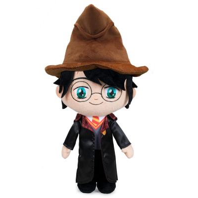 Harry Potter - Harry Potter with Sorting Hat Pluche 34cm PLUCHE Harry Potter - Harry Potter with Sorting Hat Pluche 34cm PLUCHE