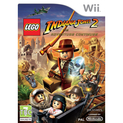 Lego Indiana Jones 2 The Adventure Continues WII Lego Indiana Jones 2 The Adventure Continues WII