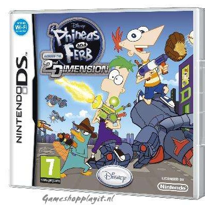 Phineas And Ferb Across The 2Nd Dimension NDS Phineas And Ferb Across The 2Nd Dimension NDS