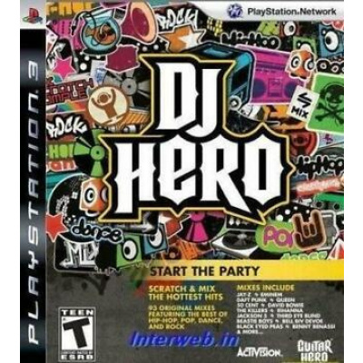 Dj Hero (Game Only) PS3 Dj Hero (Game Only) PS3