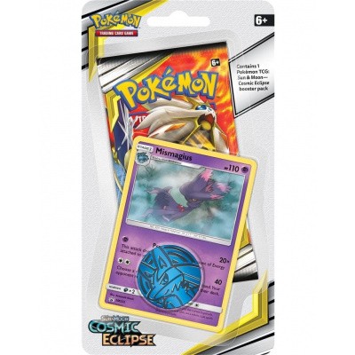 TCG Checklane Booster Pokémon Sun & Moon Cosmic Eclipse - Mismagius POKEMON TCG Checklane Booster Pokémon Sun & Moon Cosmic Eclipse - Mismagius POKEMON
