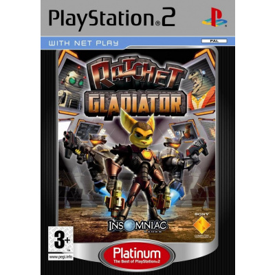 Ratchet Gladiator (Platinum) PS2 Ratchet Gladiator (Platinum) PS2
