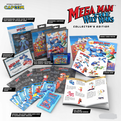 Mega Man: The Wily Wars Collector’s Edition SEGA MEGADRIVE Mega Man: The Wily Wars Collector’s Edition SEGA MEGADRIVE